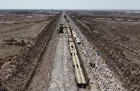 خطوط لوله انتقال آب نمک پتروشیمی اروند