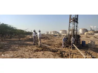 خطوط لوله انتقال آب نمک واحد کلرآلکالی پتروشیمی بندر امام